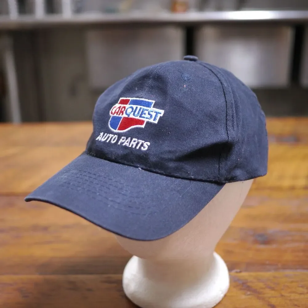 CARQUEST AUTO PARTS Employee Uniform Navy Blue 100% Cotton Baseball Cap Hat